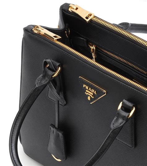 black prada galleria bag|prada galleria saffiano bag.